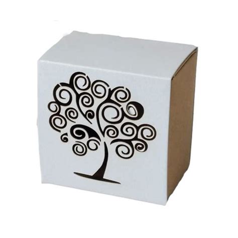 Pcs Arbre De La Vie De Mariage Bapt Me Drag Es Box Bo Tes Bo Te