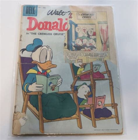 Walt Disneys Donald Duck 56 Comic Book Dell Dell 1957 Comic Books