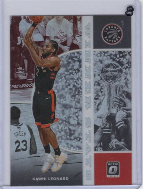 Panini Optic Kawhi Leonard Winner Stays Prizm Ebay