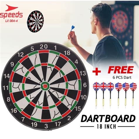 Jual Dart Game Besar Inch Papan Dart Board Besar Ukuran Cm