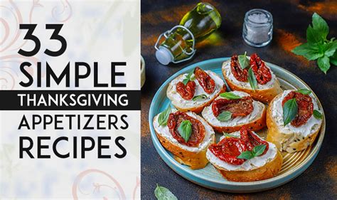 Simple Thanksgiving Appetizer Recipes Neostopzone