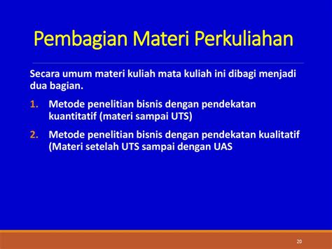 Penjelasan Umum Kontrak Perkuliahan Silabi Mata Kuliah Satu Semster