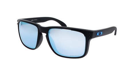 Sunglasses Oakley Holbrook Xl Black Matte Prizm Deep Water Oo9417 25 59 18 Polarized Mirror In