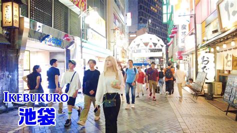 【4k Tokyo Walk】夜の池袋西口。 Ikebukuro Walk 【東京散歩】 Youtube