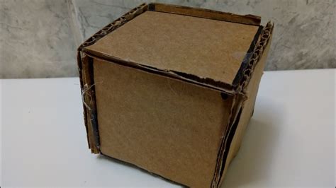 Como Hacer Un Cubo De Carton F Cil De Hacer Manualidades Con