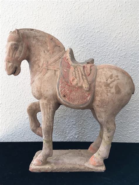 Immagine Stile Tang 1 Terracotta Cavallo Tang Cina Catawiki