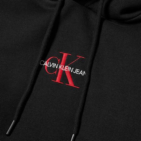 Calvin Klein New Iconic Essential Popover Hoodie Ck Black End Sg