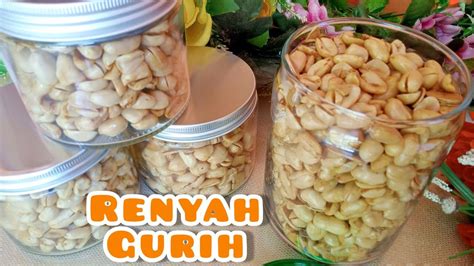 Resep Kacang Bawang Renyah Dan Gurih Youtube