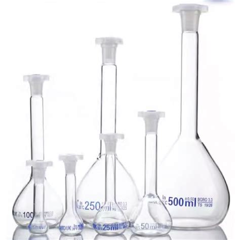 Buy Volumetric Flask Class A Borosilicate Glass Econo Green One