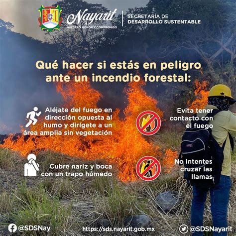 Ante Un Incendio Sigue Las Siguientes Recomendaciones Secretar A De