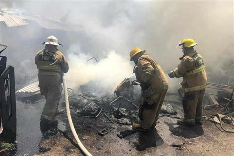 Se Registra Incendio En El Patio De Una Agencia De Viajes En Fresnillo