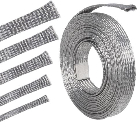 Amazon Tinned Copper Braid Cable Wire Shielding Sleeve Ground