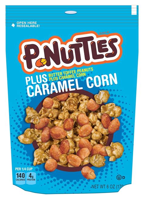 P Nuttles Plus Caramel Corn Butter Toffee Peanuts And Caramel Popcorn