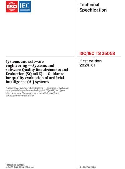 ISO IEC TS 25058 2024 Systems And Software Engineering Systems And