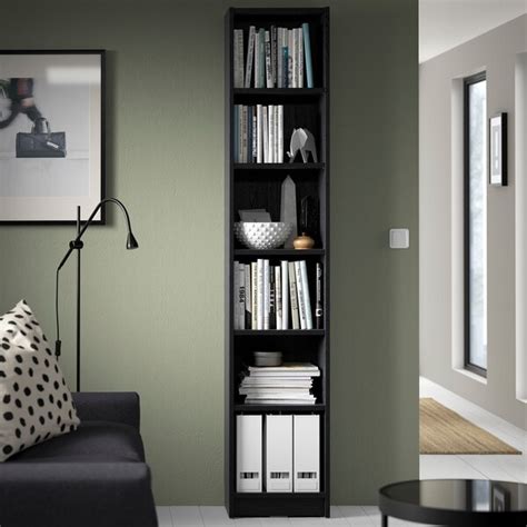 Billy Bookcase Black Oak Effect 40x28x202 Cm 153 4x11x791 2 Ikea