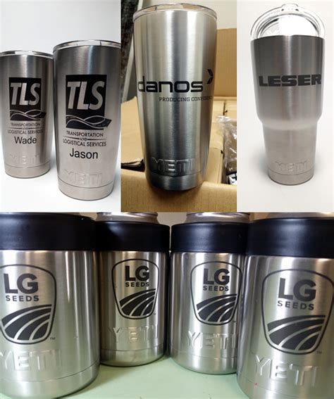 Laser Engraved Yeti Tumblers - Southeast Laser Etching