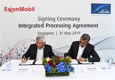 Linde Signs Agreement With Exxonmobil Payload Asia