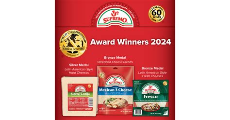 Vandv Supremo Foods Inc Shines With Eight Awards At The Prestigious