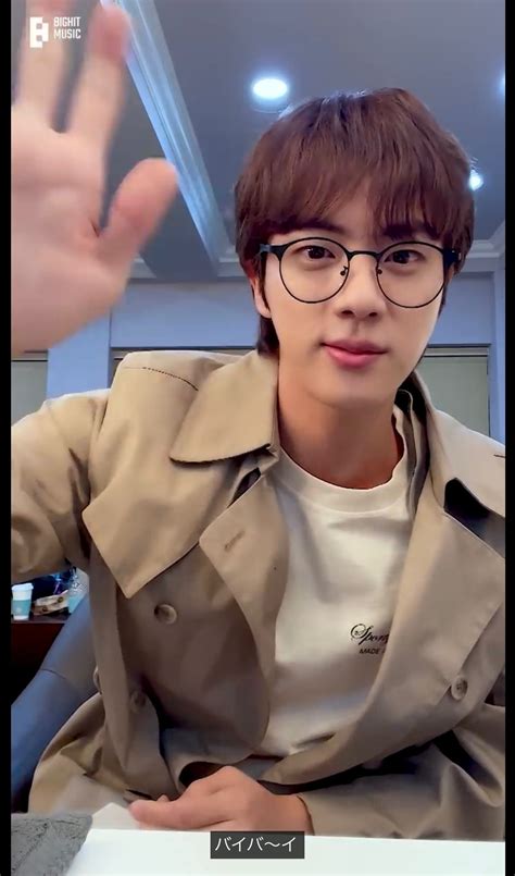 Bts Community Posts Dear Jin From Army To Jin ジンくんおはよう🐹💜💜 朝から