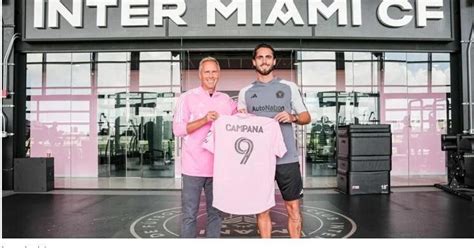 Leonardo Campana Jugador Del Inter De Miami En La Mls Jugando Ando