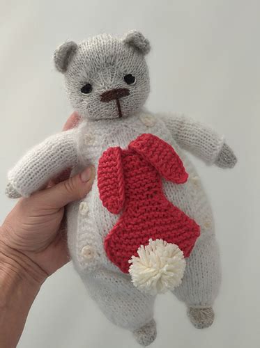 Ravelry Christmas Teddy Bear Pattern By Ola Oslopova