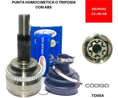 Punta Tripoide Toyota Corolla Sensaci N Mercadolibre