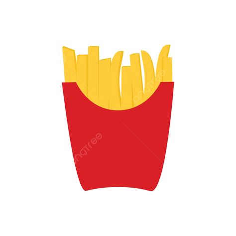 Kentang Goreng Kartun Png Kentang Goreng Kartun Comida Rápida Png Y
