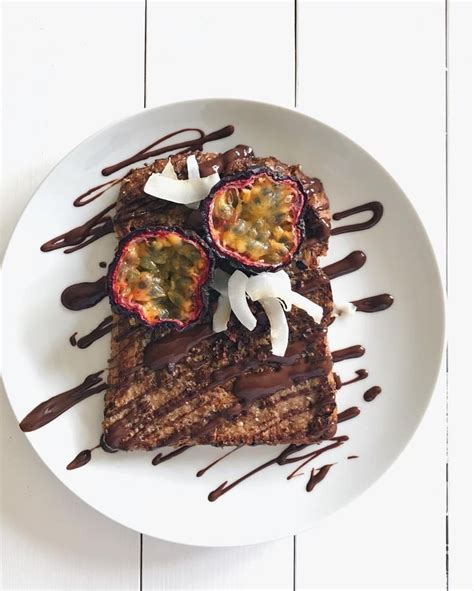 Shivani Loves Food On Instagram “vegan French Toast 🍫🙌🏽chocolate X