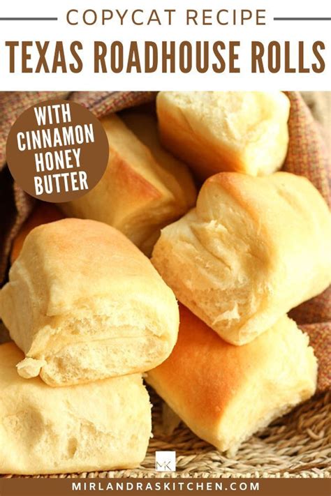 Copycat Texas Roadhouse Rolls And Cinnamon Honey Butter Mirlandra S