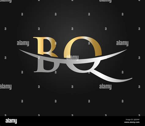 Initial Monogram Letter Bq Logo Design Vector Bq Logo Design Template