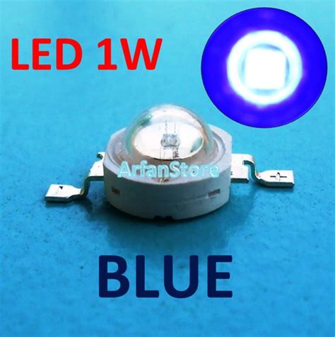 Jual High Power Led Hpl W Blue Biru Nm V Di Lapak