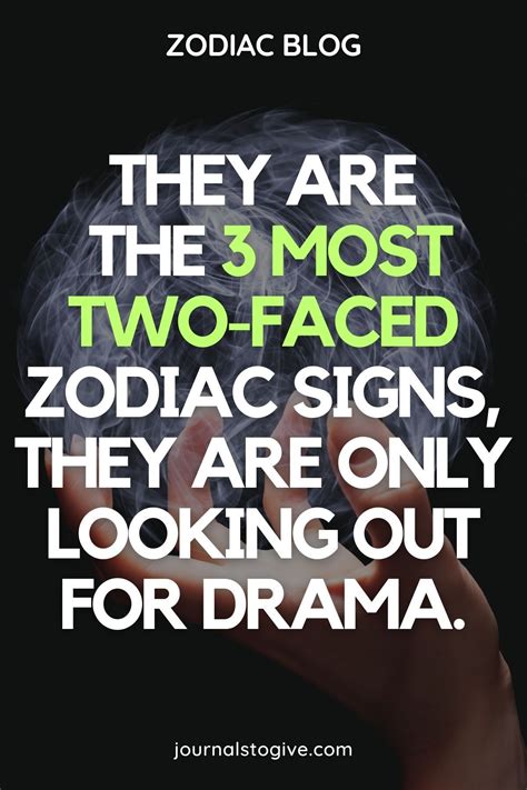 They Are The 3 Most Two Faced Zodiac Signs They Are Only Looking Out