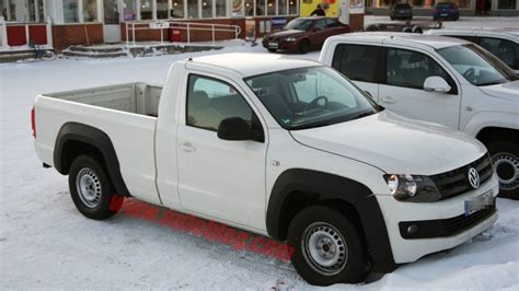 Spy Shots Volkswagen Amarok Single Cab Aug Photo Gallery