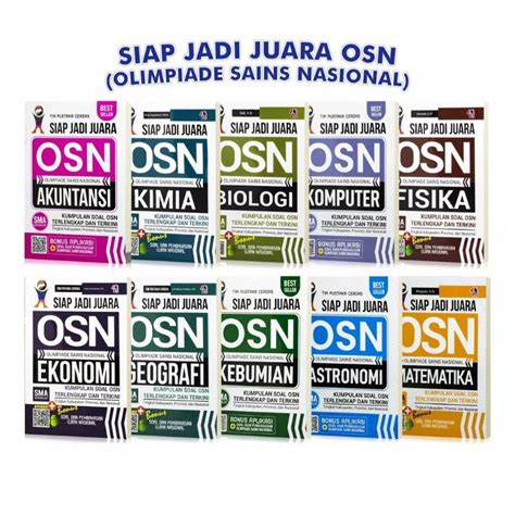 Jual Buku Olimpiade Sains Nasional OSN SMA Matematika Fisika