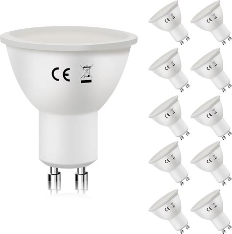 Kowanie Gu10 Led Warmweiss 6w Leuchtmittel Lampe Ersetzt 60w Glühbirne