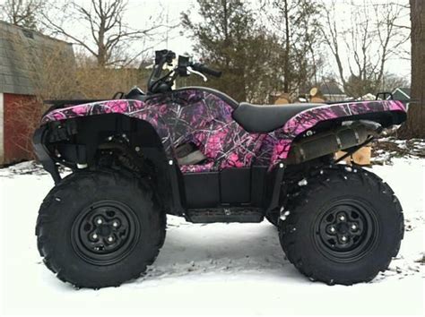 Big Pink Camo Four Wheeler