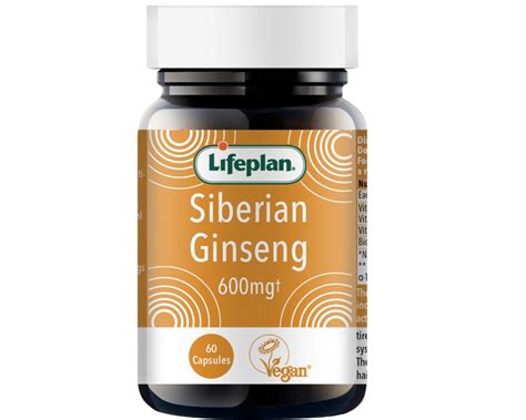 Lifeplan Siberian Ginseng Mg Capsules