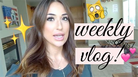 Weekly Vlog Part 1 Haircut Shopping And Filming Youtube