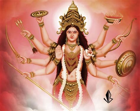 weapons  maa durga story    weapons  maa durga