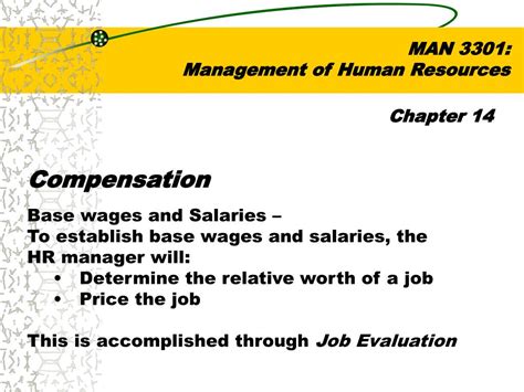 Ppt Human Resources Compensation Powerpoint Presentation Free Download Id5118211