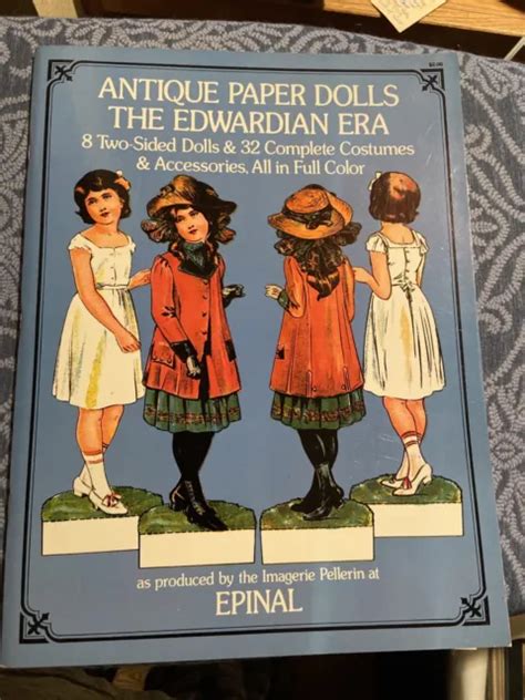 Antique Paper Dolls The Edwardian Era Book Uncut Vintage 1975 £9 54 Picclick Uk