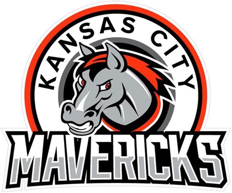 Kansas City Mavericks Logo Primary Logo Echl Echl Chris Creamer