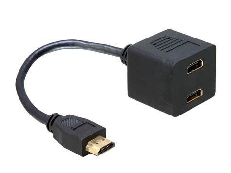 Splitter Vidéo Double Hdmi Splitter Switch Hdmi Pearlfr