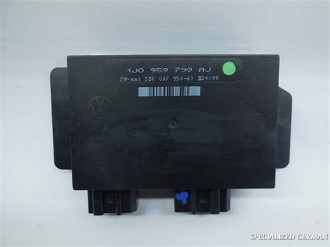 Volkswagen Passat Comfort Control Module Ccm Alarm Theft 1J0 959 799 Aj