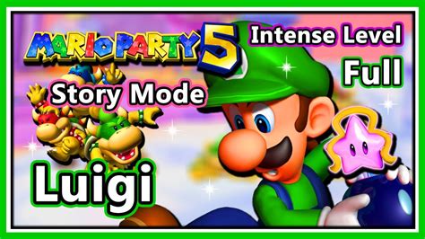 Mario Party 5 Story Mode Intense Level Luigi Full Game Youtube