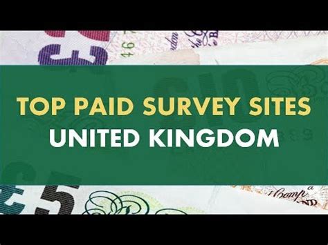 Paid Surveys United Kingdom Best Legit Paid Survey Sites In Uk Youtube