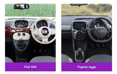 Fiat Vs Toyota Aygo Which Is Better Cinch