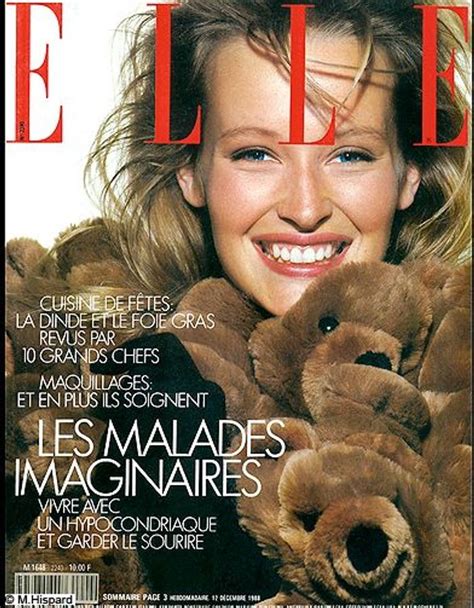 Couverture ELLE Magazine 1988 Les Plus Belles Couvertures De ELLE