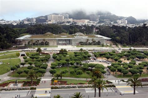 San Francisco Science Museum Seen From De Young Museum Flickr