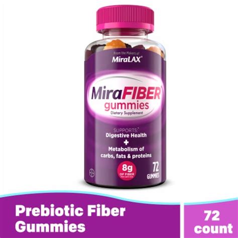 MiraLAX® MiraFiber® Dietary Supplement Gummies, 72 ct - Fry’s Food Stores